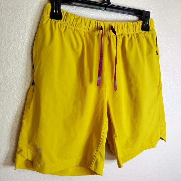 FABLETICS The One Short 7" In Sunset Yellow Sz S - Picture 3 of 7